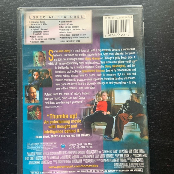 Two DVD Movies “Save the last dance” and Danse2 step 3. - Picture 6 of 6